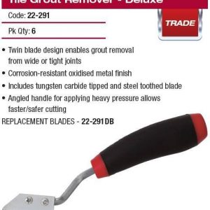 Tile Grout Remover - Deluxe
