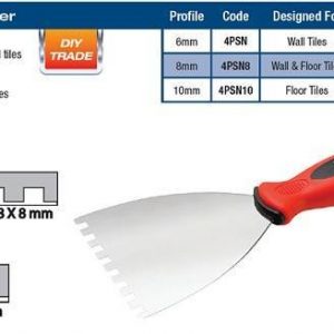 Adhesive Spreader - 6mm Notch