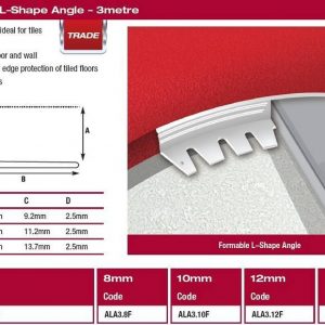 Formable L-Shape Angle 10mm x 3m