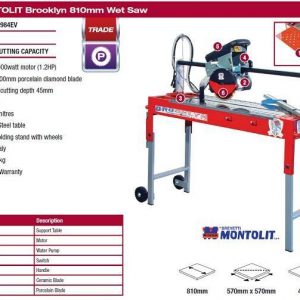 Brooklyn 810mm Wet Saw