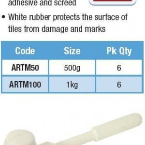 White Rubber Mallet 500g