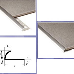 Aluminium Half Round Trim