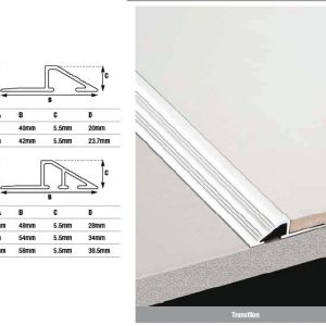 Aluminium Transition Edge Trim