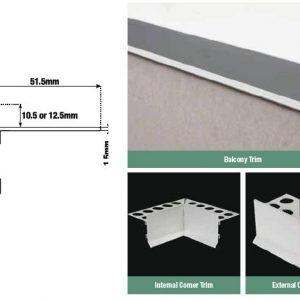 Balcony Trim and Corners  3metre