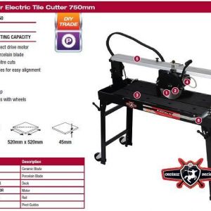 Centaur Electric Tile Cutter 750mm