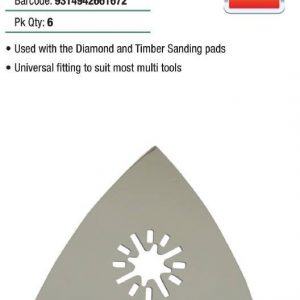 Versa Tool - Velcro Backing Pad for Sanding Pads