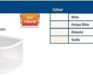 Corner Shelf Dual 150mm x 100mm