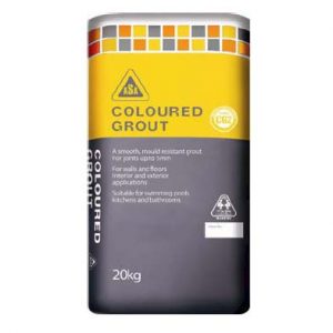 Coloured Grout