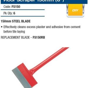 Floor Scraper 150mm 6inch