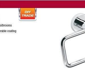 Kingston Chrome Paper Holder