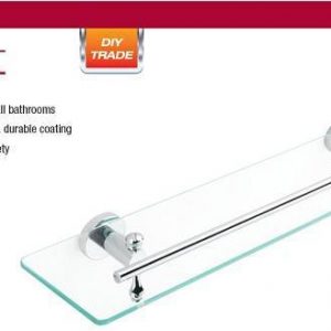 Kingston Chrome Glass Shelf