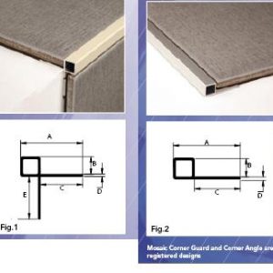 Mosaic Corner Guard & Corner Angle
