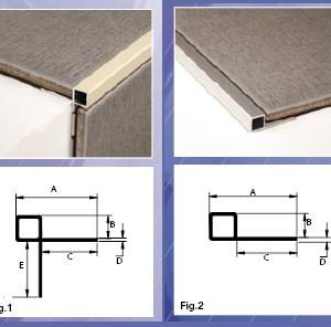 Mosaic Corner Guard & Corner Angle