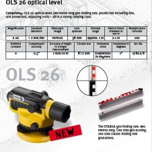 OLS 26 optical level