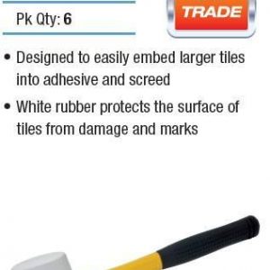 White Rubber Mallet 900g 2lb