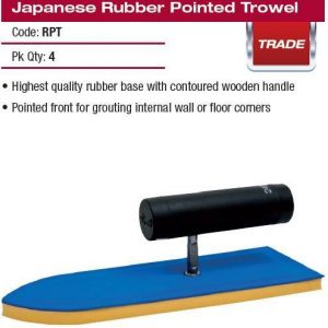 Japanese Rubber Pointed Trowel