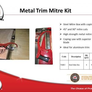 DTA Mitre Box with Coping Saw