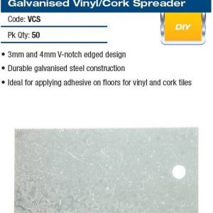 Galvanised Vinyl-Cork Spreader