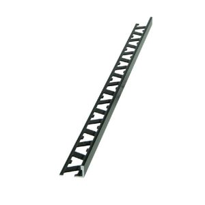 L Profile Aluminium 10mm Matt Black x 3m