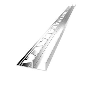 All-Channel Profile Aluminium 8mm Bright Silver x 3m