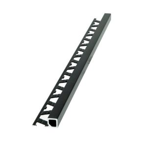 All-Quad Profile Aluminium 12mm Matt Black x 3m